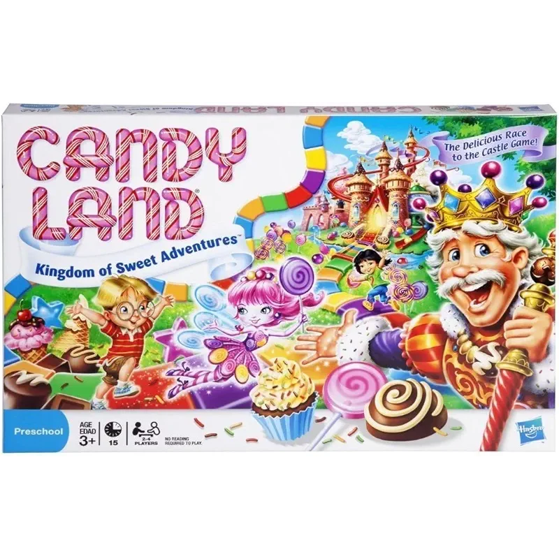 Hasbro Gaming Candy Land Kingdom of Sweet Adventures Board Game for Kids, Ages 3 & Up (Amazon Exclusive)