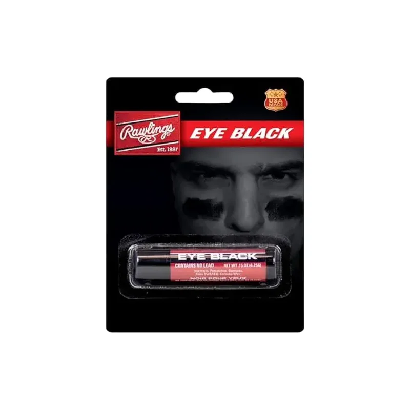 Rawlings | EYE BLACK STICK | Retractable Tube / Glare Reduction | Adult & Youth Baseball / Softball | Multiple Colors