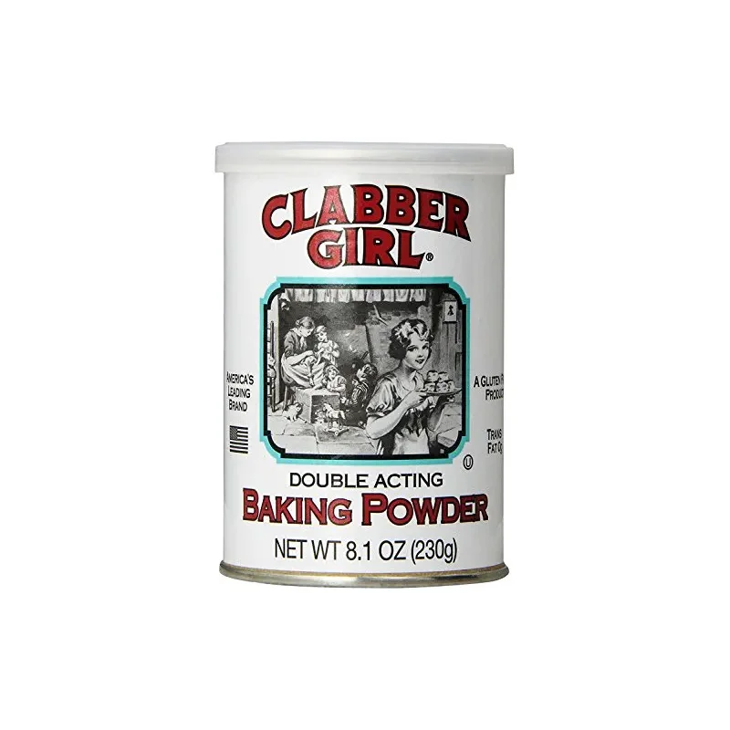 Clabber Girl Double Acting Baking Powder, 8.1 Ounce