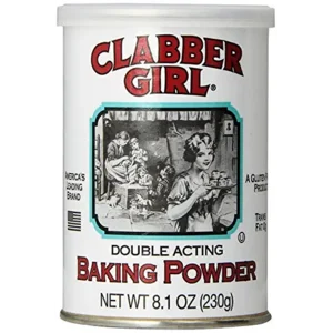 Clabber Girl Double Acting Baking Powder, 8.1 Ounce