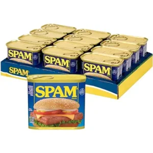 SPAM Classic, SPAM Canned Meat, 12 oz Can (12 Pack)