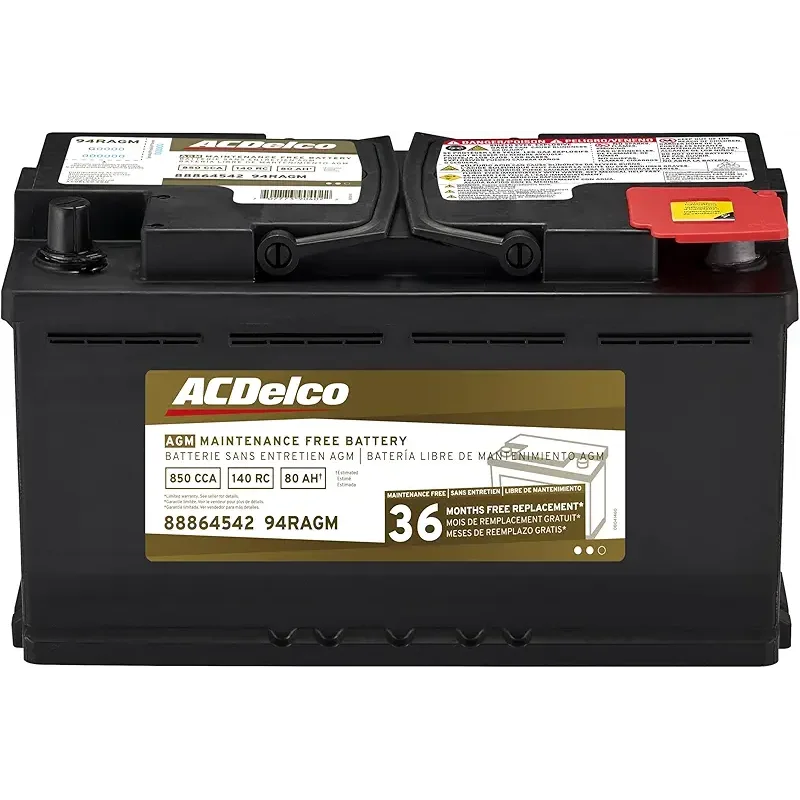 ACDelco Gold 94RAGM (88864542) 36 Month Warranty AGM BCI Group 94R Battery