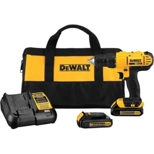 DEWALT 20V Max Cordless Drill/Driver Kit, 2 Batteries and Charger Included (DCD771C2)