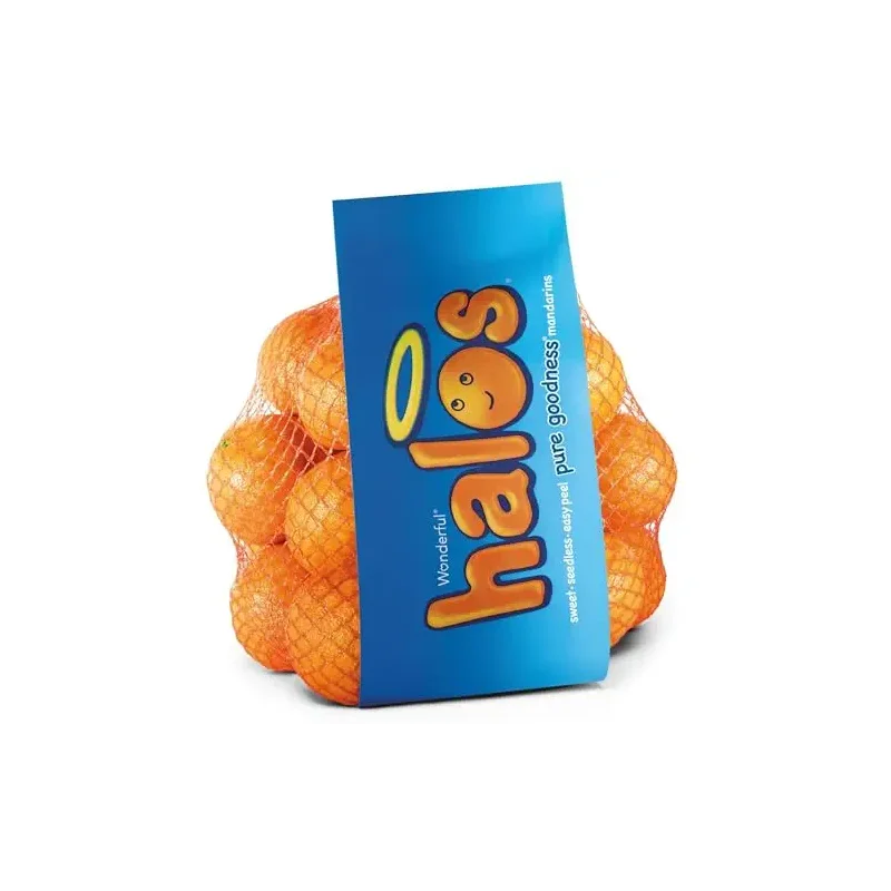 Wonderful Halos Mandarins, Sweet, Seedless, Easy Peel Mandarin Oranges, 3lb Bag