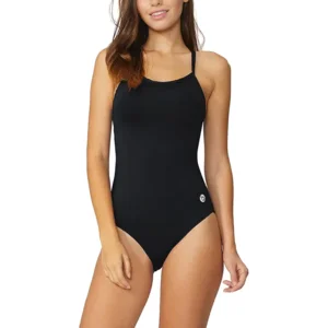 baleaf Women's Athletic Training Adjustable Strap One Piece Swimsuit