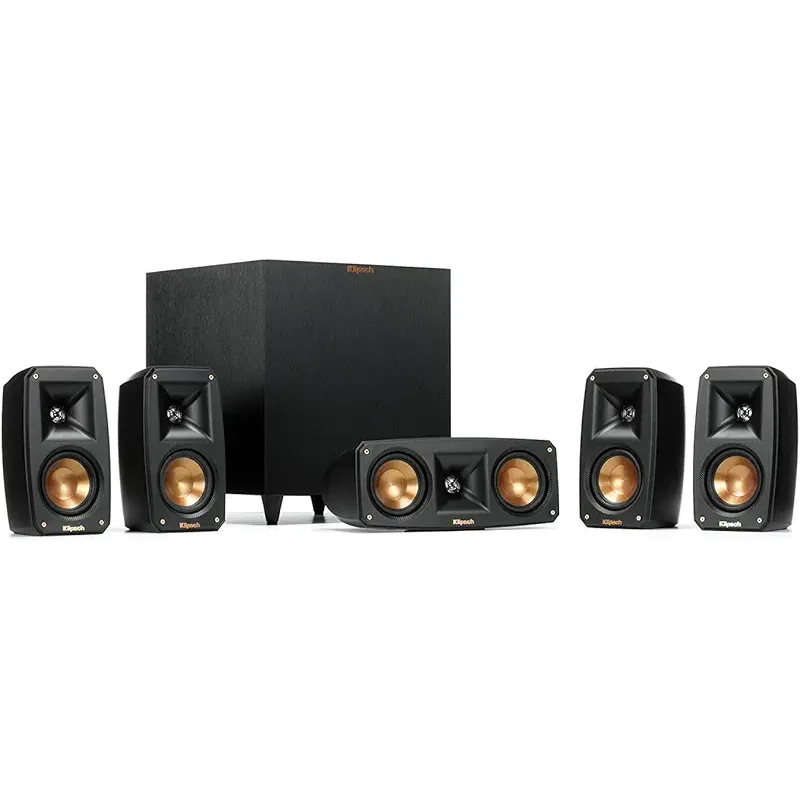 Klipsch Black Reference Theater Pack 5.1 Surround Sound System