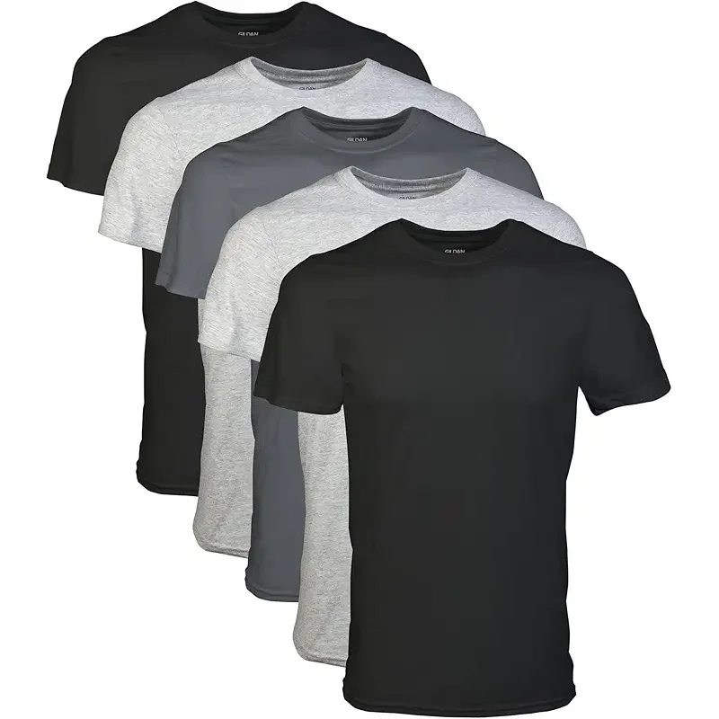 Gildan Mens Crew T-Shirts, Multipack, Style G1100