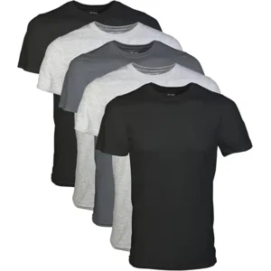 Gildan Mens Crew T-Shirts, Multipack, Style G1100