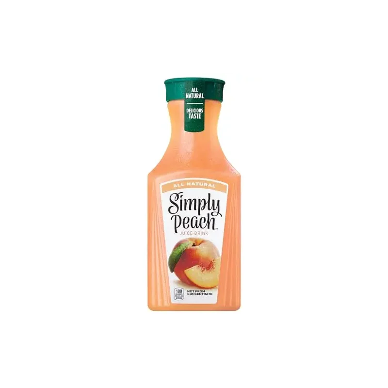 Simply Peach Juice Drink, 52 Fl Oz Bottle