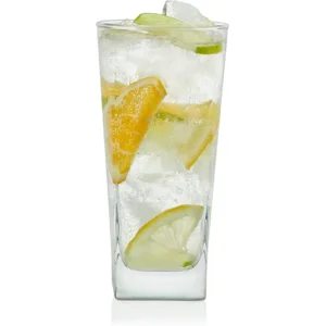 Libbey City Tumbler Glasses, 14.3-ounce, Set of 8