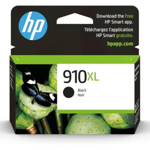HP 910XL Black High-yield Ink Cartridge for HP Printers | Works with Printer Series: OfficeJet 8010, 8020; OfficeJet Pro 8020, 8030 | Eligible for Instant Ink | 3YL65AN