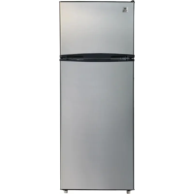 ARCTIC CHEF ACFR725AMZ6COM 2 Door Apartment Size Refrigerator with Freezer, Stainless