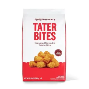 Amazon Grocery, Tater Bites, 32 Oz, Frozen (Previously Happy Belly, Packaging May Vary)