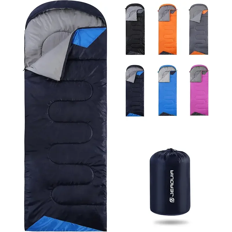Sleeping Bags for Adults Cold Weather - 20 Degree Big&Tall Size Backpacking Lightweight Waterproof for Girls Boys Mens Teen Women for Camping Hiking Outdoor Travel Hunting with Compression Bags