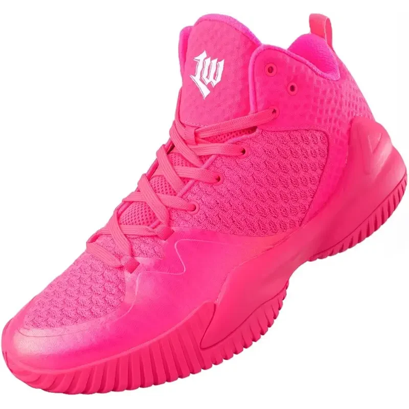 PEAK High Top Mens Basketball Shoes Streetball Master Breathable Outdoor Sneakers Cushioning Shoes for Fitness