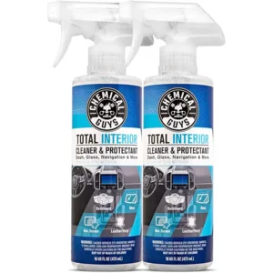Chemical Guys Total Interior Cleaner and Protectant - Safe for Cars, Trucks, SUVs, Jeeps, Motorcycles, RVs, and More, 16 fl oz (2-Pack)