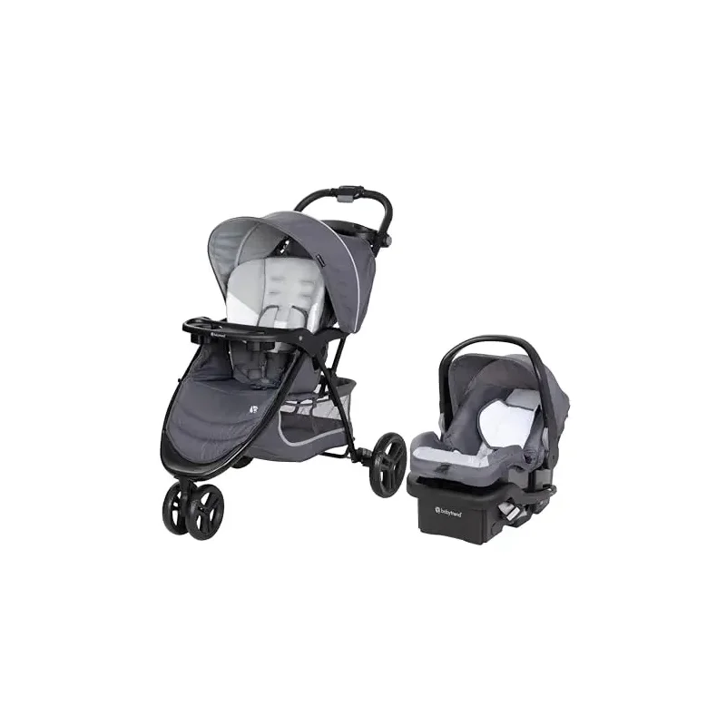Baby Trend Stroller and EZ-Lift Infant Car Seat, EZ Ride Travel System, Dash Grey