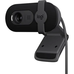 Logitech Brio 101 Full HD 1080p Webcam for Meetings, Streaming, Desktop, Laptop, PC - Built-in Mic, Shutter, Works with Zoom, Microsoft Teams, Nintendo Switch 2’s New GameChat Mode, USB-A,-Black