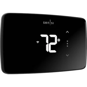 Sensi Lite Smart Thermostat, Data Privacy, Programmable, Wi-Fi, Easy DIY, Works With Alexa, Energy Star Certified, ST25, Most Systems C-Wire Not Required, Except On Heat/Cool Only and Heat Pump System