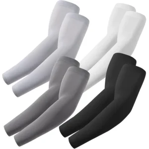 Arm Sleeves, Cooling UV Sun Protection Sports Compression for Men/Women