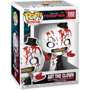Funko POP! Movies: Terrifier 2 - Art The Clown - Bloody - Collectable Vinyl Figure - Gift Idea - Official Merchandise - for Kids & Adults - Horror Fans - Model Figure for Collectors and Display