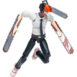 Total Anime Chainsaw Man - 6.5-Inch Figure with Alternate Head and Arms Plus Swappable Mouthpiece