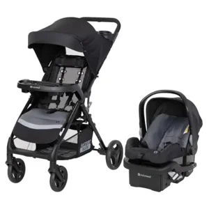Baby Trend Passport Seasons Travel System with EZ-Lift™ Infant Car Seat, Journey Black