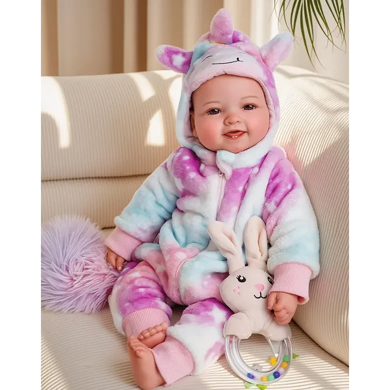 BABESIDE Baby Dolls, 17inch Large Realistic Cute Soft Body Baby Doll Real Life Baby Dolls with Accessories for 3+ Year Old Girls Gifts, Pretend Play, Collection