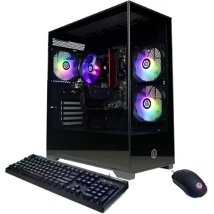 CyberPowerPC Gamer Xtreme VR Gaming PC, Intel Core i5-13400F 2.5GHz, GeForce RTX 5060 8GB, 16GB DDR5, 1TB PCIe 4.0 SSD, WiFi Ready & Windows 11 Home (GXiVR8060A40)