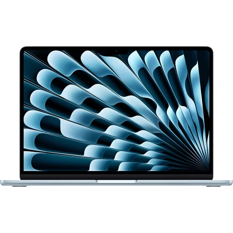 Apple 2025 MacBook Air 13-inch Laptop with M4 chip: Built for Apple Intelligence, 13.6-inch Liquid Retina Display, 16GB Unified Memory, 256GB SSD Storage, 12MP Center Stage Camera, Touch ID; Sky Blue