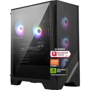 MSI Codex Z2 Gaming Desktop: AMD R7-8700F, GeForce RTX 5070, 32GB DDR5, 2TB m.2 NVMe SSD, USB Type-C, VR-Ready, Windows 11 Home : A8NVP-436US