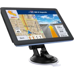 GPS Navigator for Car Truck RV - 7'' HD Touchscreen Navigation System, Latest 2025 Maps Free Lifetime Updates, Speed & Red Light Warning, Turn-by-Turn Voice Guidance, GPS Navigation for All Cars