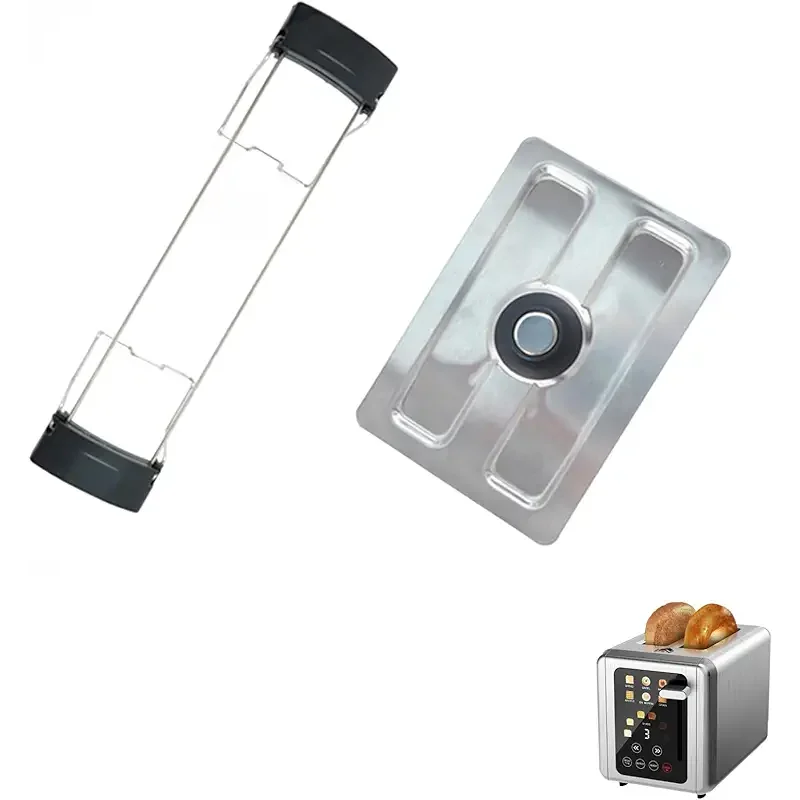 2 Slice Toaster with Touch Screen,KST075 Dust Cover,Extra Wide Slots for Bagel/Thick Bread,6 Shade Settings&6 Bread Types,Digital Countdown,Sound/Standby/Defrost/Reheat Functions,(No Machine)