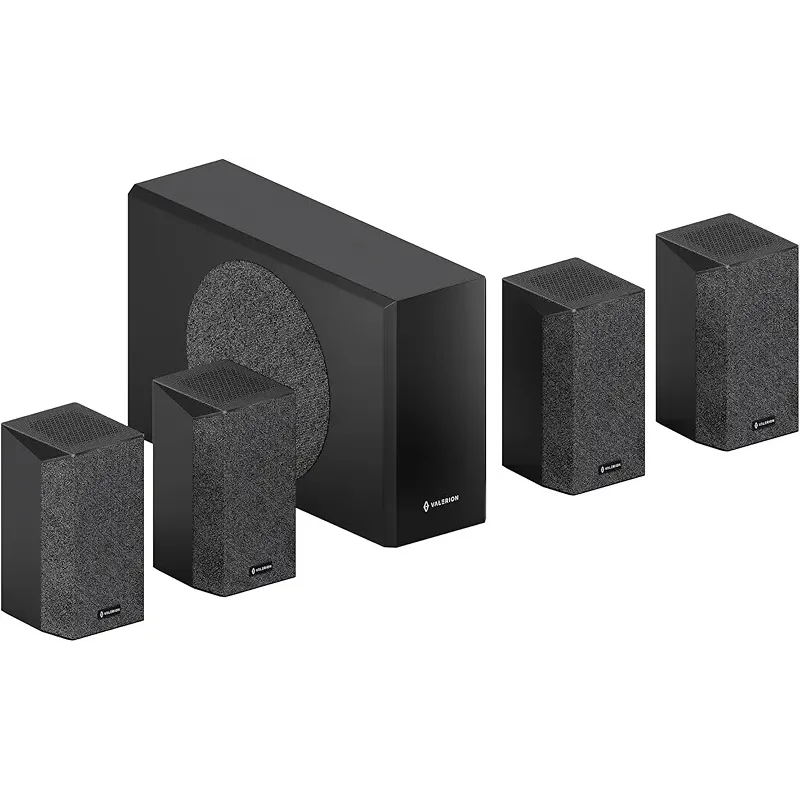 ThunderBeat 4.1.2, Wireless Dolby Atmos Surround Sound System with Subwoofer, 720W Power, 4 Wireless Surround Speaker, 360° Dome Sound, <30ms Latency, Home Theater Sound System for Projectors