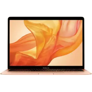 Apple 2019 MacBook Air with 1.6GHz Intel Core i5, 13-inch, 8GB RAM, 128GB SSD Storage, Gold (Renewed)