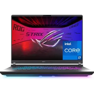 ASUS ROG Strix G16 (2025) Gaming Laptop, 16” FHD+ 16:10 165Hz/3ms Display, NVIDIA® GeForce RTX™ 5060 Laptop GPU, Intel® Core™ i7 Processor 14650HX, 16GB DDR5, 1TB Gen 4 SSD, Wi-Fi 7, Windows 11 Home