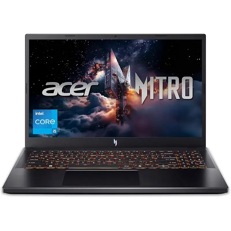 acer Nitro V Gaming Laptop | Intel Core i5-13420H Processor | NVIDIA GeForce RTX 4050 Laptop GPU | 15.6" FHD IPS 165Hz Display | 8GB DDR5 | 512GB Gen 4 SSD | Wi-Fi 6 | Backlit KB | ANV15-52-586Z