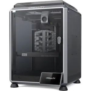 Creality K1C 3D Printer, 600mm/s High-Speed Auto Leveling Clog-Free Robust Direct Extruder K1 SE Upgraded 3D Printer with AI Camera 300°C Printing Silent Mode Support Carbon Fiber Filaments