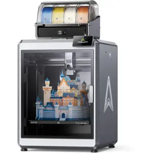 Creality K2 Plus Combo 3D Printer, Multi Color Printing with New CFS 600mm/s High-Speed Full Auto-Leveling Dual Al Camera Next-Gen Direct Drive Extruder Large Build Volume 13.78x13.78x13.78inch